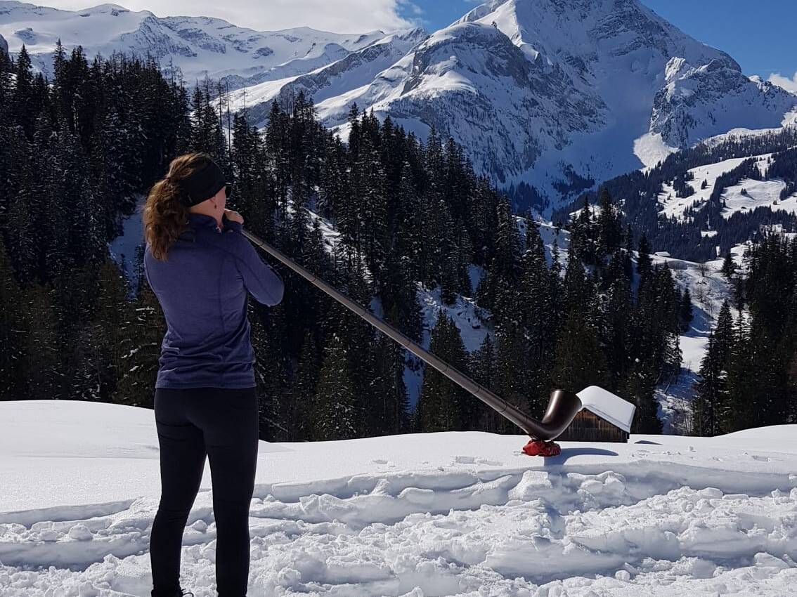 Lauenen Suisse - Swiss Carbon Alphorn