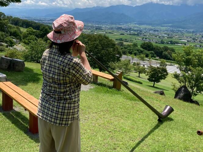 The AlpFlyingHorn in Japan