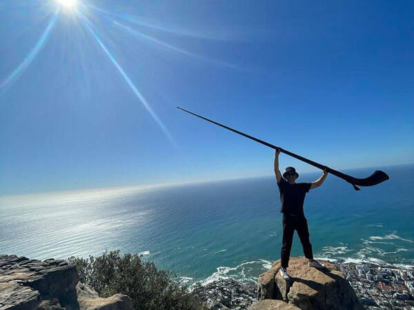 swiss carbon alphorn - afrique du sud