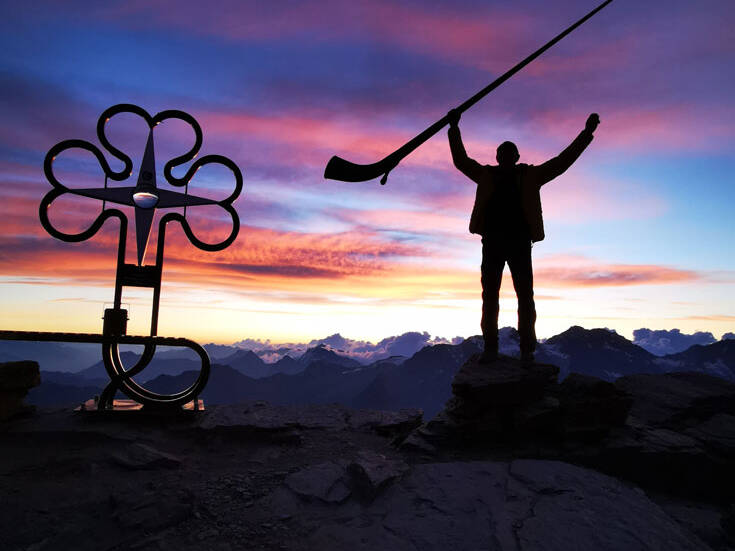 Bigerhorn 3626m - swiss carbon alphorn
