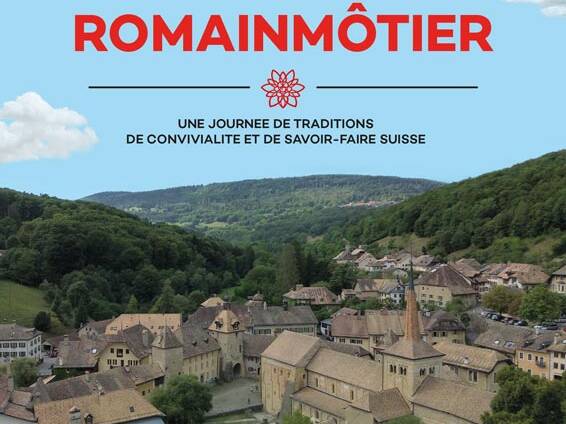 affiche fête suisse romainmôtier 2026
